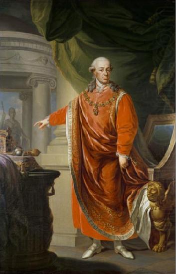 Donat, Johann Daniel Emperor Leopold II in the regalia of the china oil painting image
